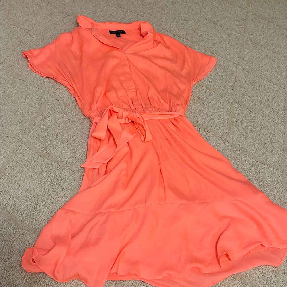 Banana Republic Bright Coral dress